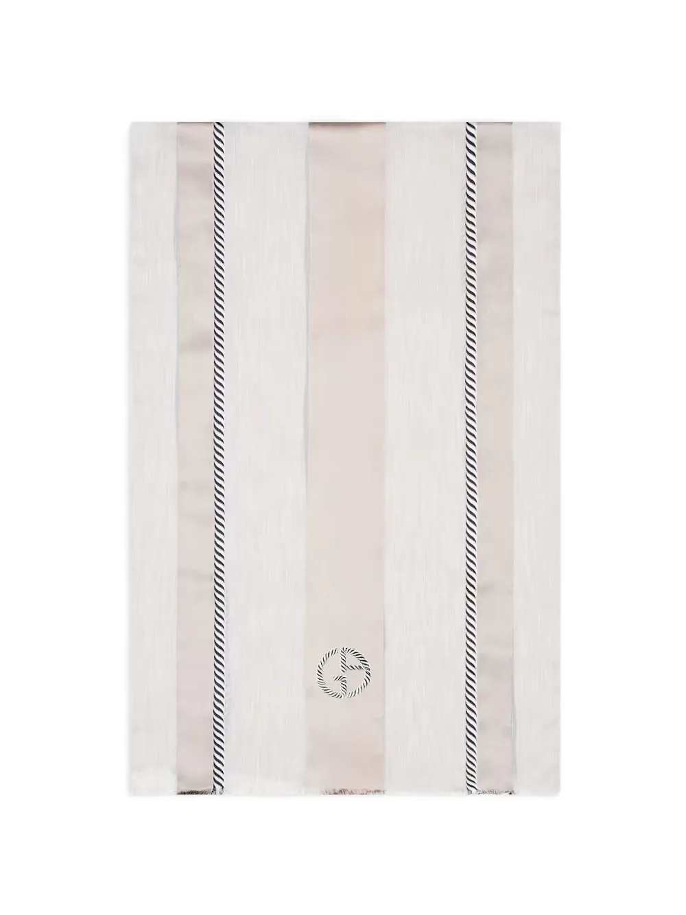 Giorgio Armani striped scarf