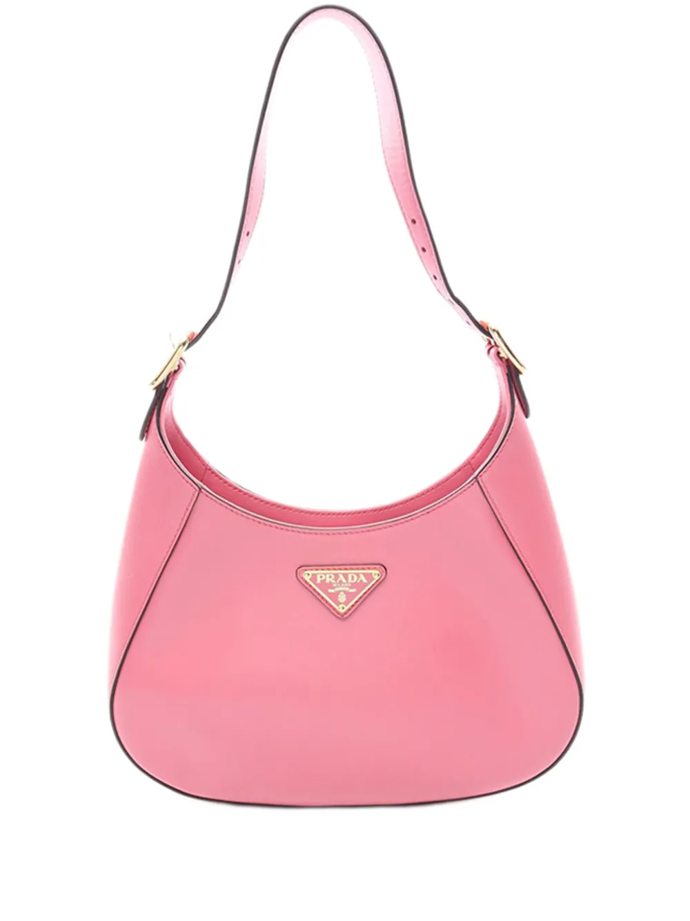 Prada Pre-Owned 2013-2026 Spazzolato Leather Cleo shoulder bag - Rosa