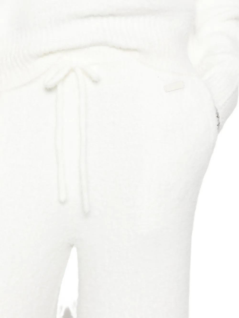 RUDSAK Genesis broek met wijde pijpen en trekkoord Wit