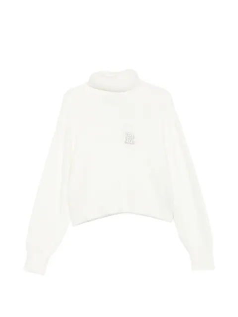RUDSAK Alisya logo-patch roll-neck sweater