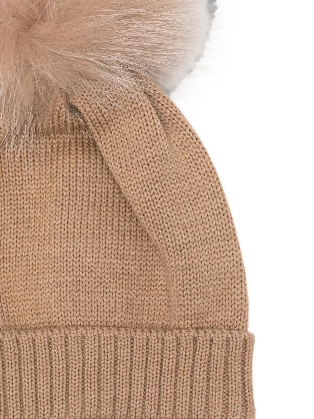 Colorichiari Muts met pompon Beige