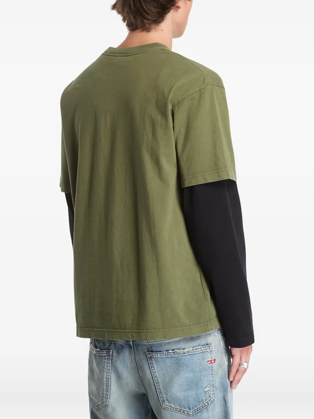 Vans Premium ruimvallend T-shirt Groen