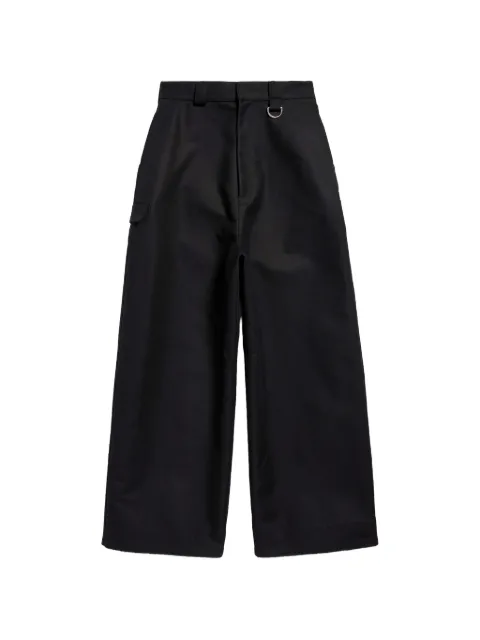 Balenciaga D-ring wide-leg trousers