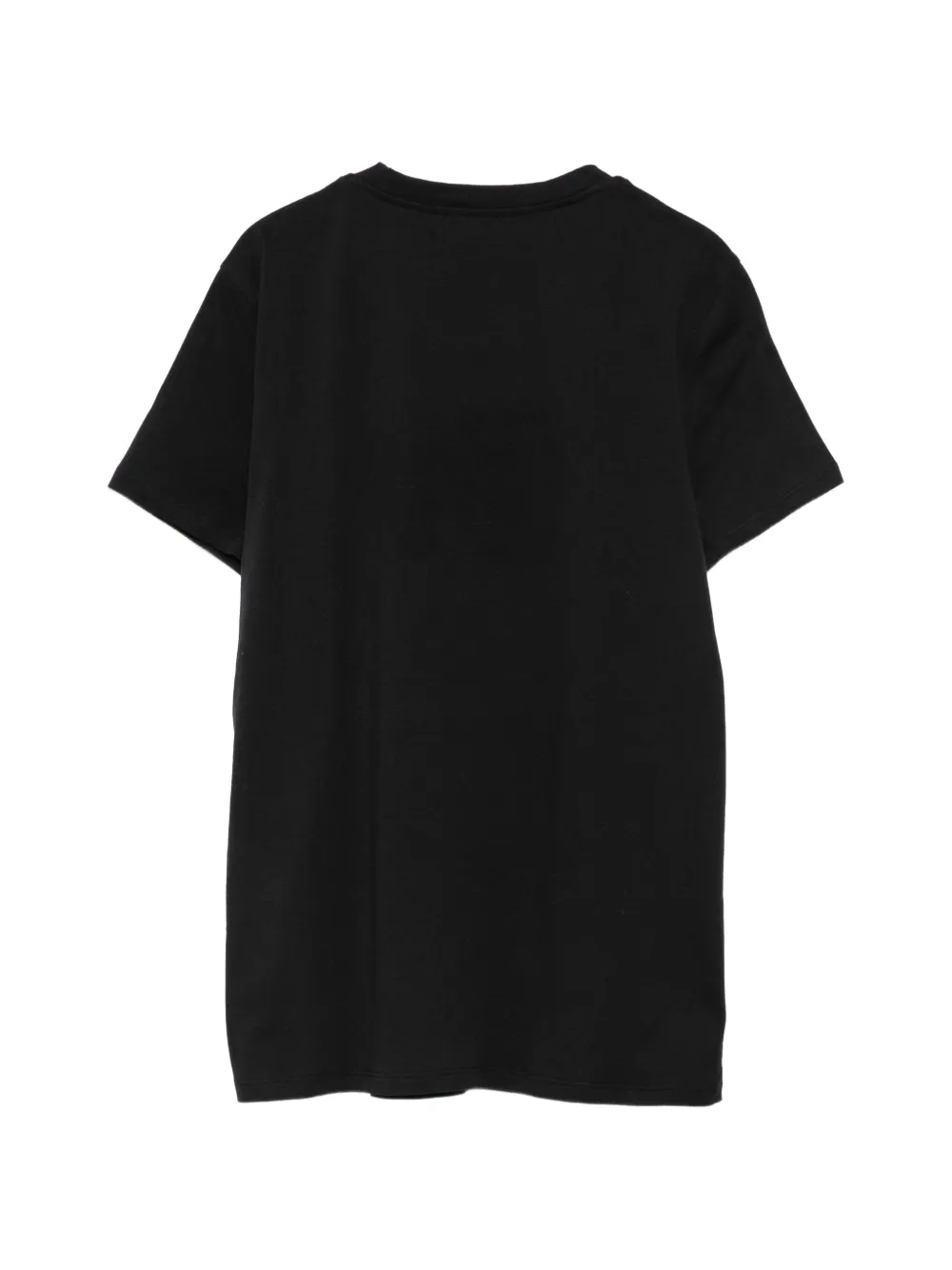 Elisabetta Franchi logo-patch T-shirt Zwart