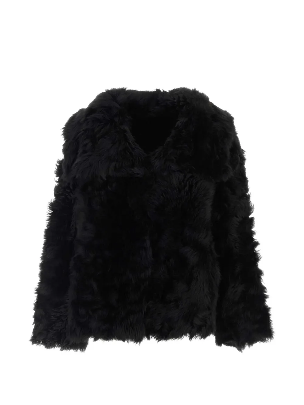 Santoro shearling-texture jacket