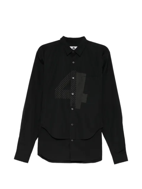 Dover Street Market x Kei Ninomiya printed bib shirt