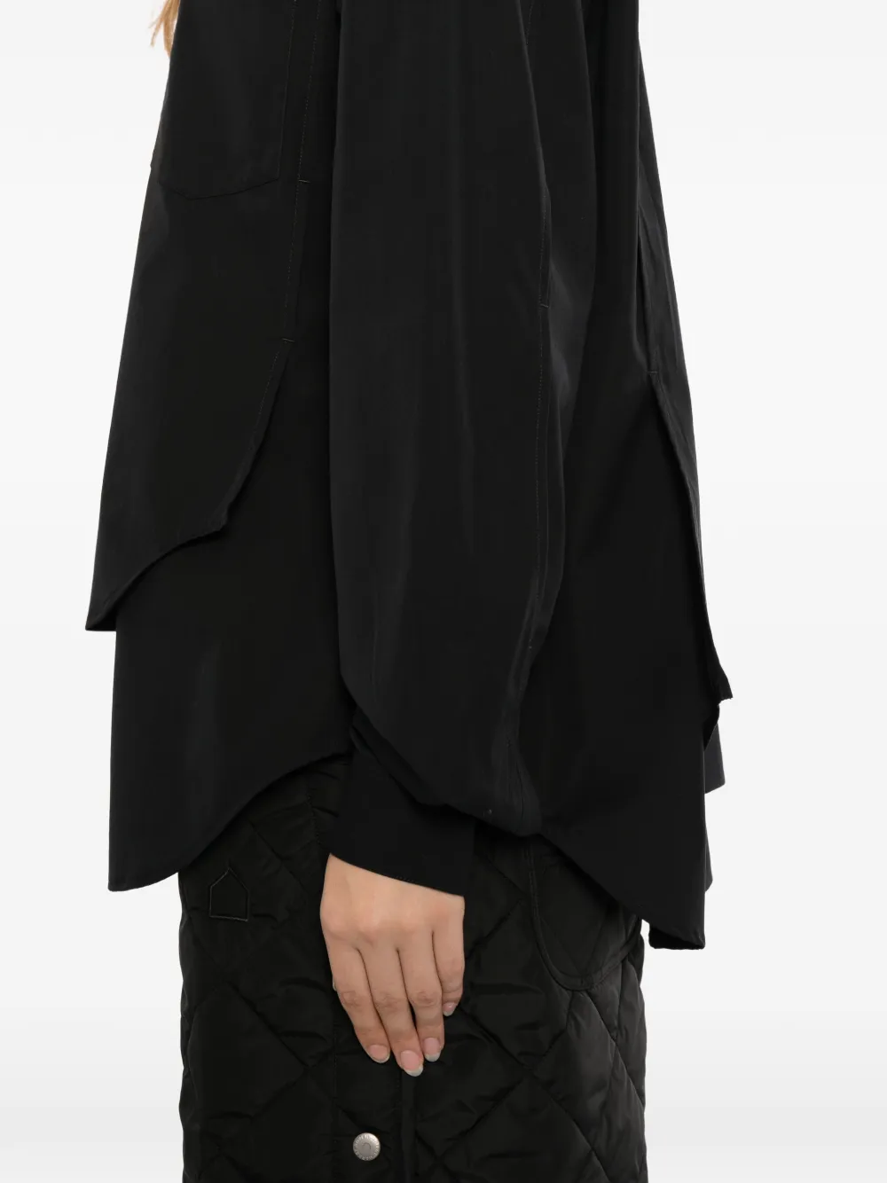 Dover Street Market x Kei Ninomiya overhemd met print Zwart