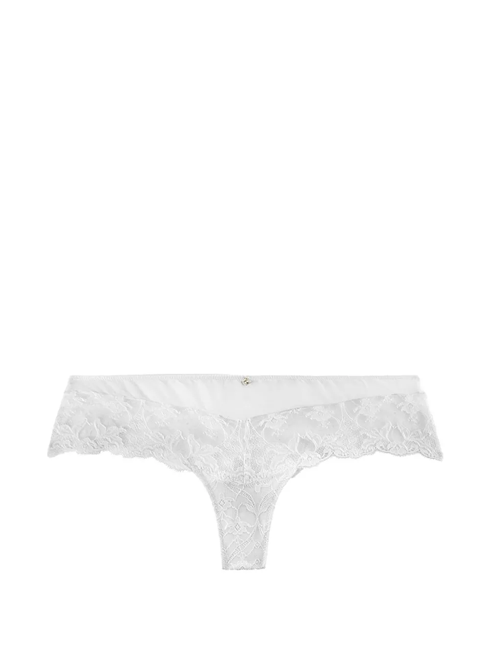 Aubade Slip Kiss of Love con ricamo - Bianco
