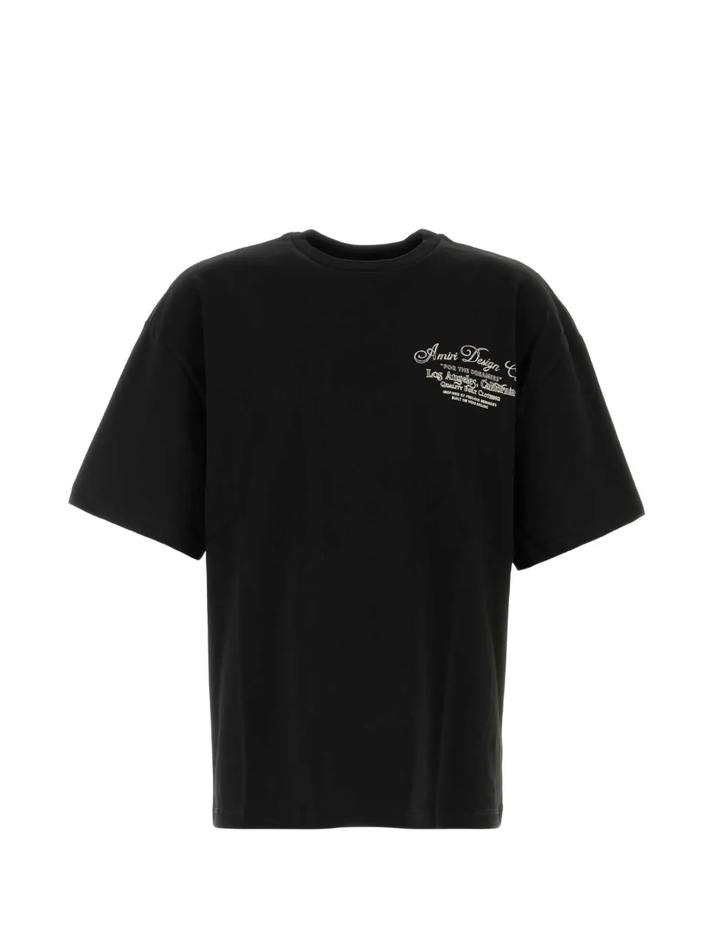 AMIRI Dreamers chain stitch oversized T-shirt - Nero