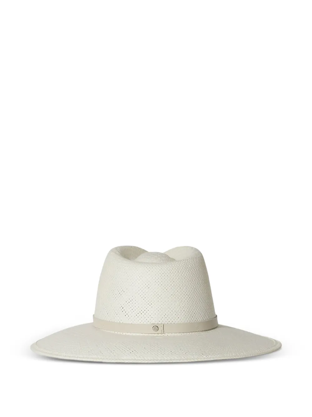 Janessa Leone Valentine leather-trim hat