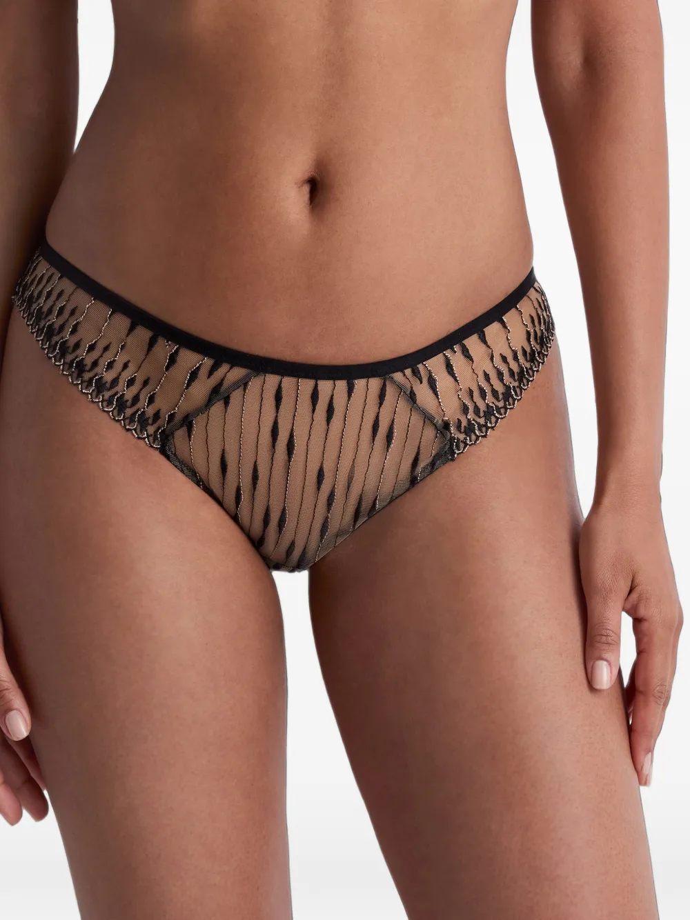 Aubade Voodoo Kiss slip Zwart
