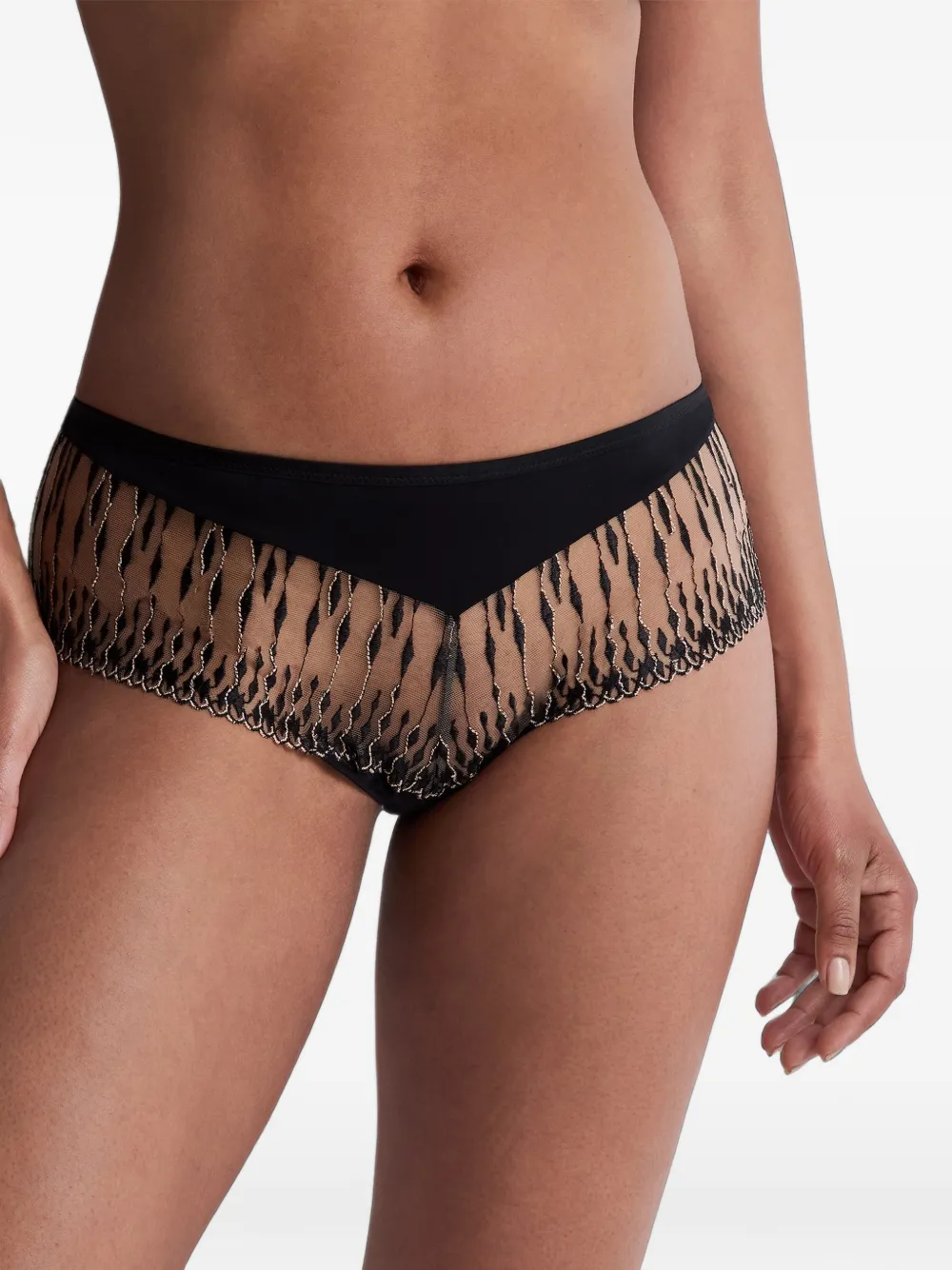 Aubade Voodoo Kiss slip Zwart