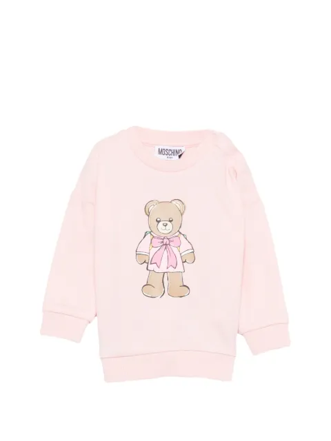 Moschino Kids jersey con estampado Teddy Bear