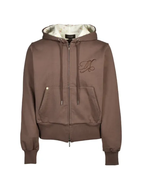 MASU MB Flower zip-up hoodie
