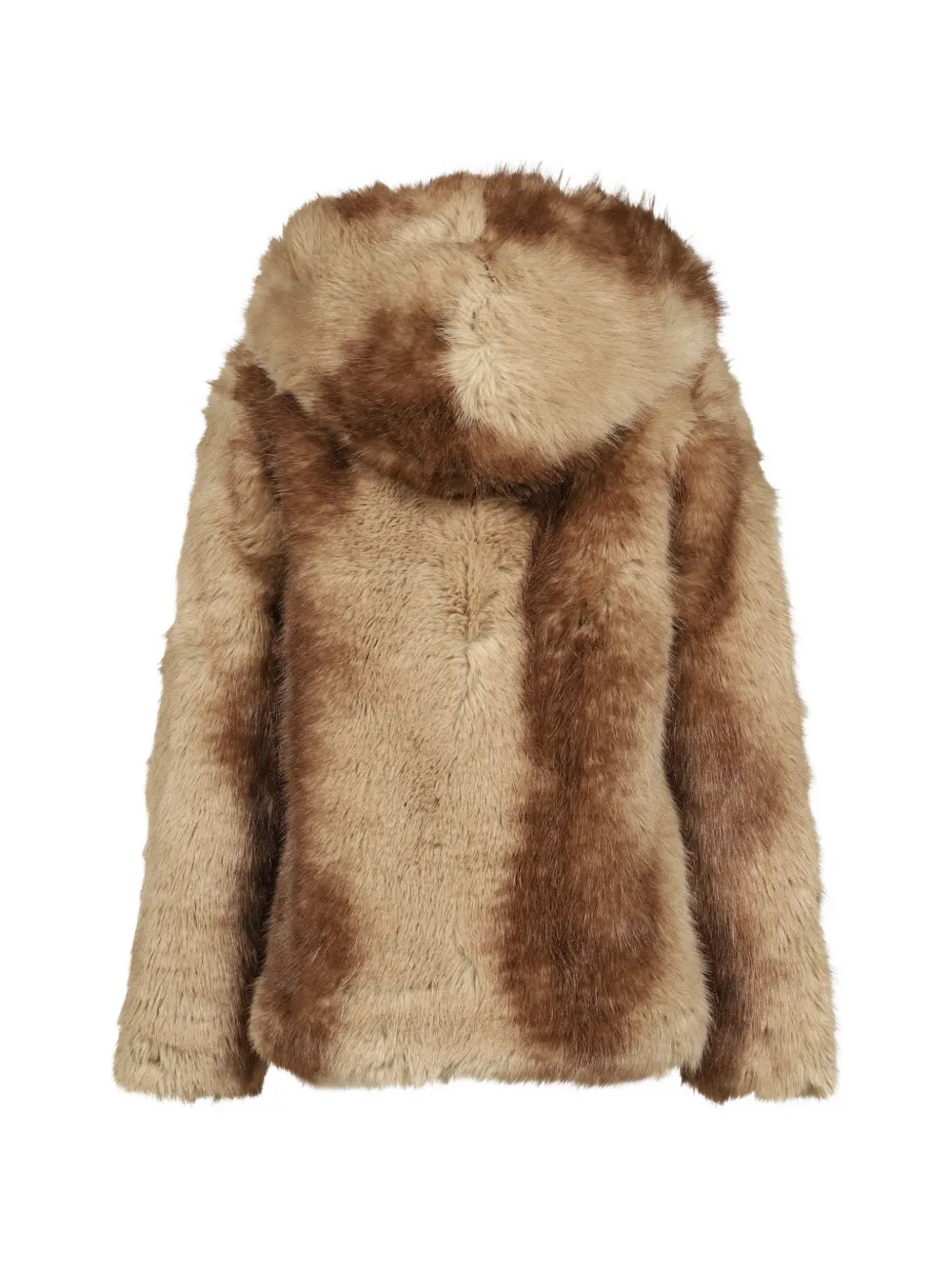 Apparis Katin jas met capuchon Bruin