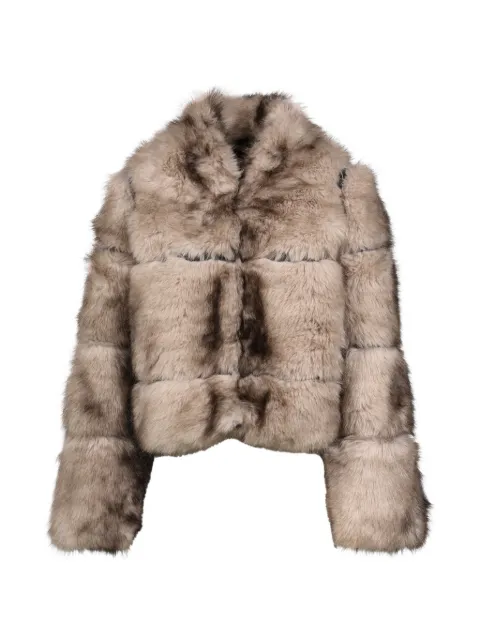 Apparis Sai faux mink short coat