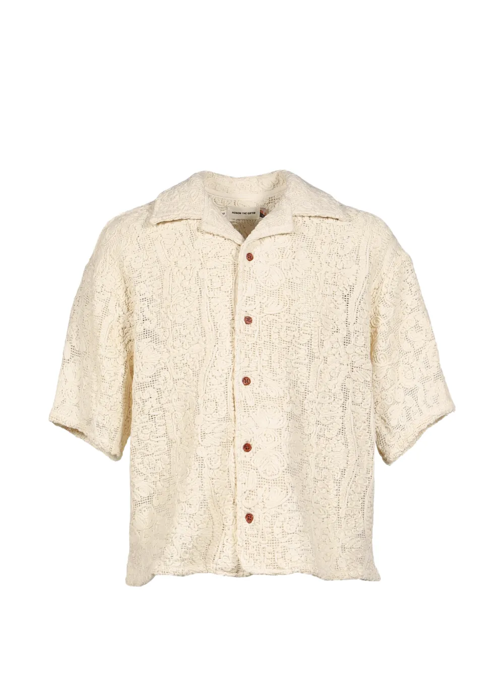 Honor The Gift crochet-lace Mind Maze Camp shirt
