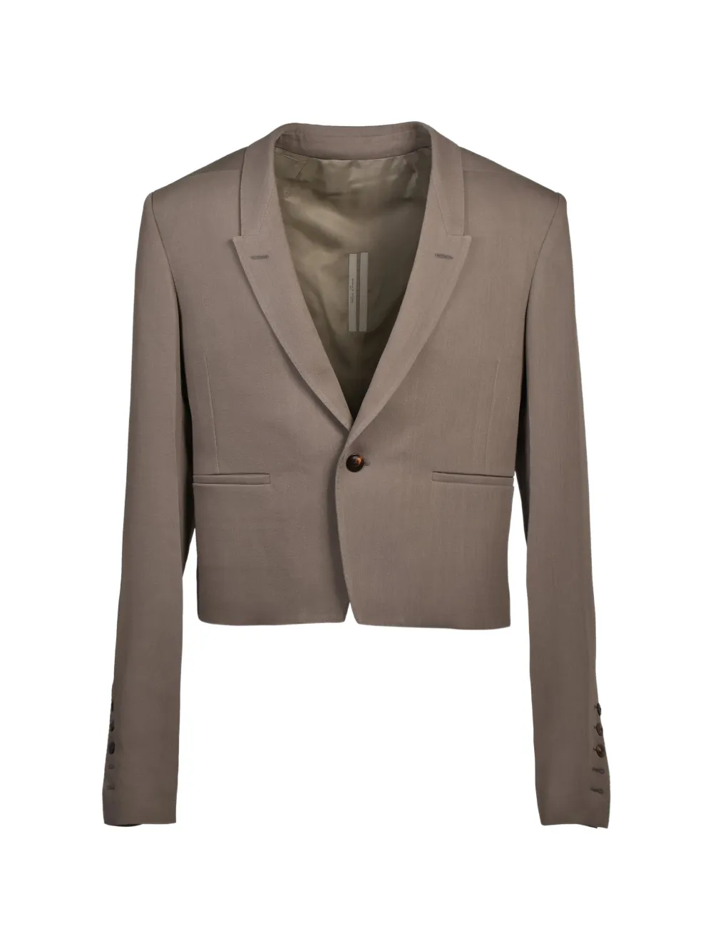 Rick Owens Alice buckle-detail jacket - Grigio