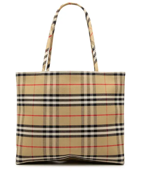 Burberry Pre-Owned tote de lonaHouse Check 2000-2017