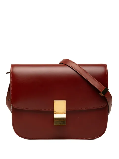 Celine Pre-Owned 2016 Medium Calfskin Classic Box crossbody bag