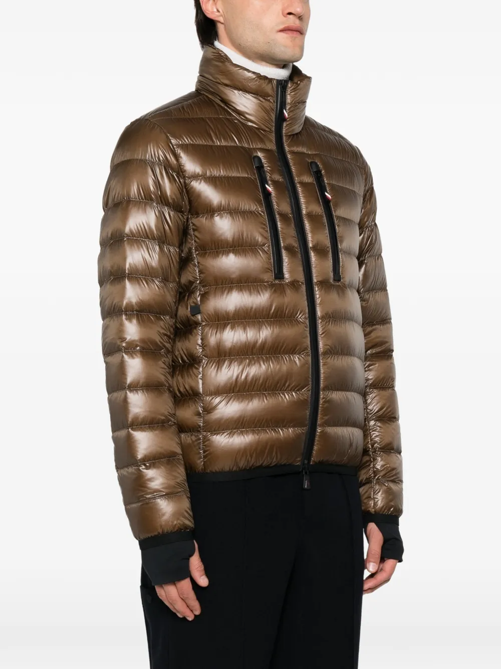 Moncler Grenoble Gewatteerd jack Bruin