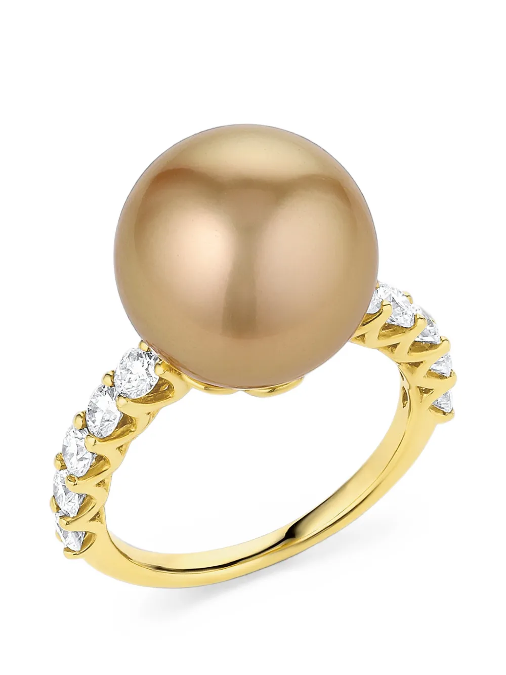Baggins South Sea pearl and diamond ring - Oro