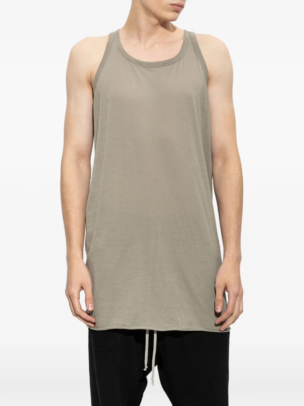 Rick Owens DRKSHDW Mouwloos T-shirt Beige