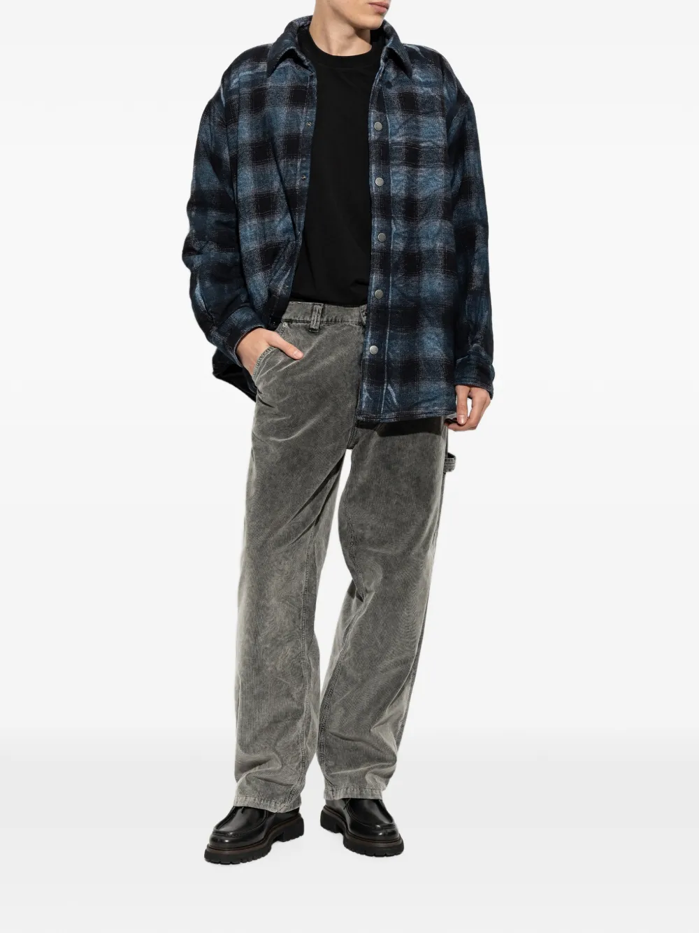 Haikure Sibilla corduroy jeans Grijs