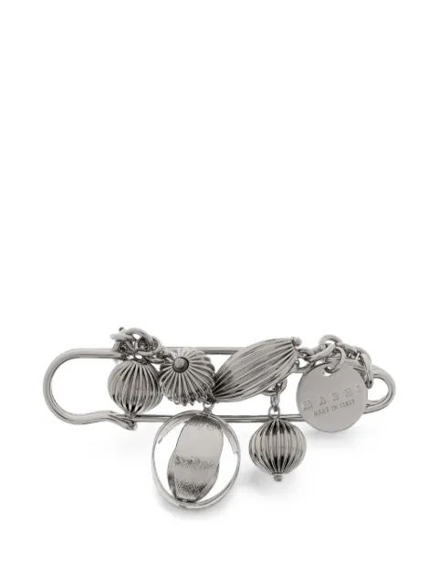 Marni pendant-embellished pin