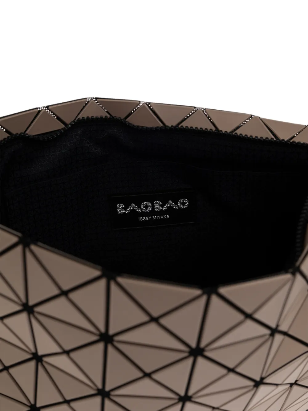 Bao Issey Miyake Bao schoudertas met geometrisch vlak Beige