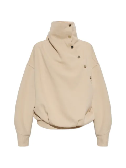 Sportmax Aerosi button-fastening sweatshirt