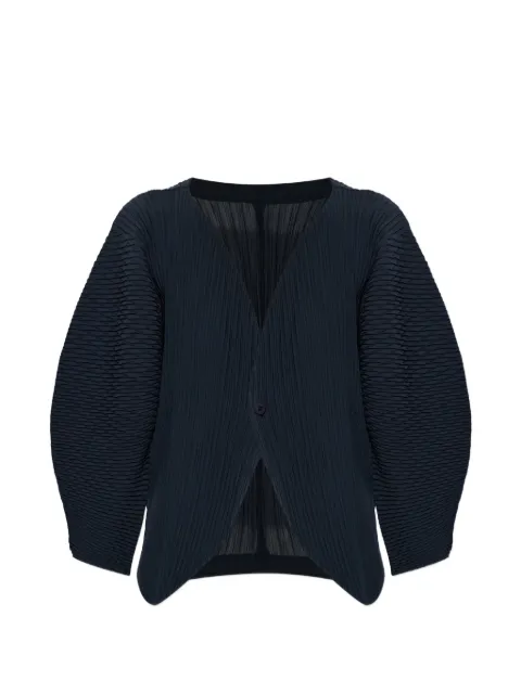 Issey Miyake pleated cardigan