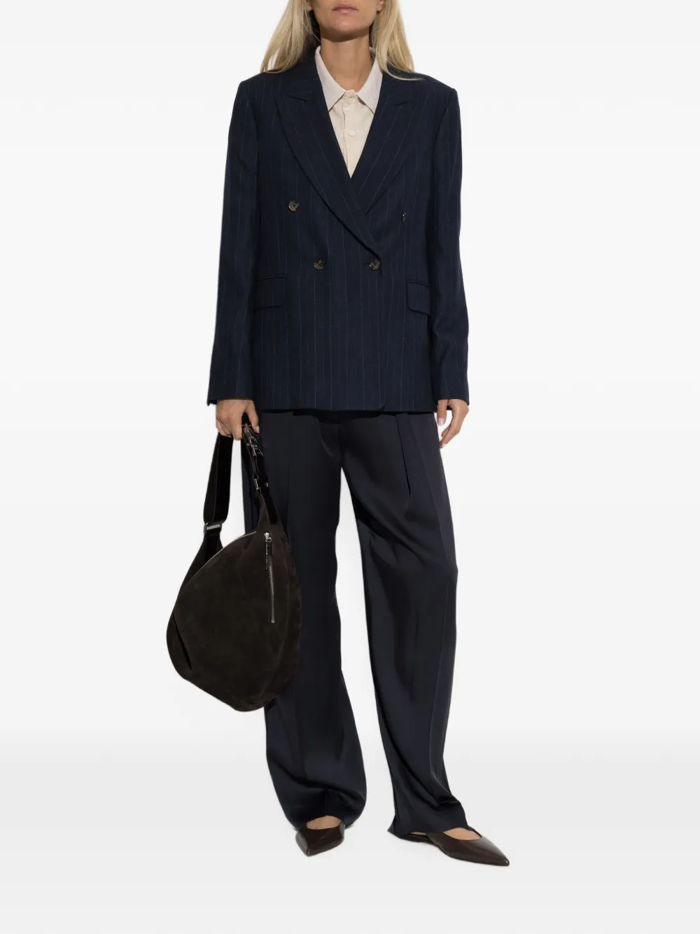 Paul Smith Blazer met dubbele rij knopen Blauw