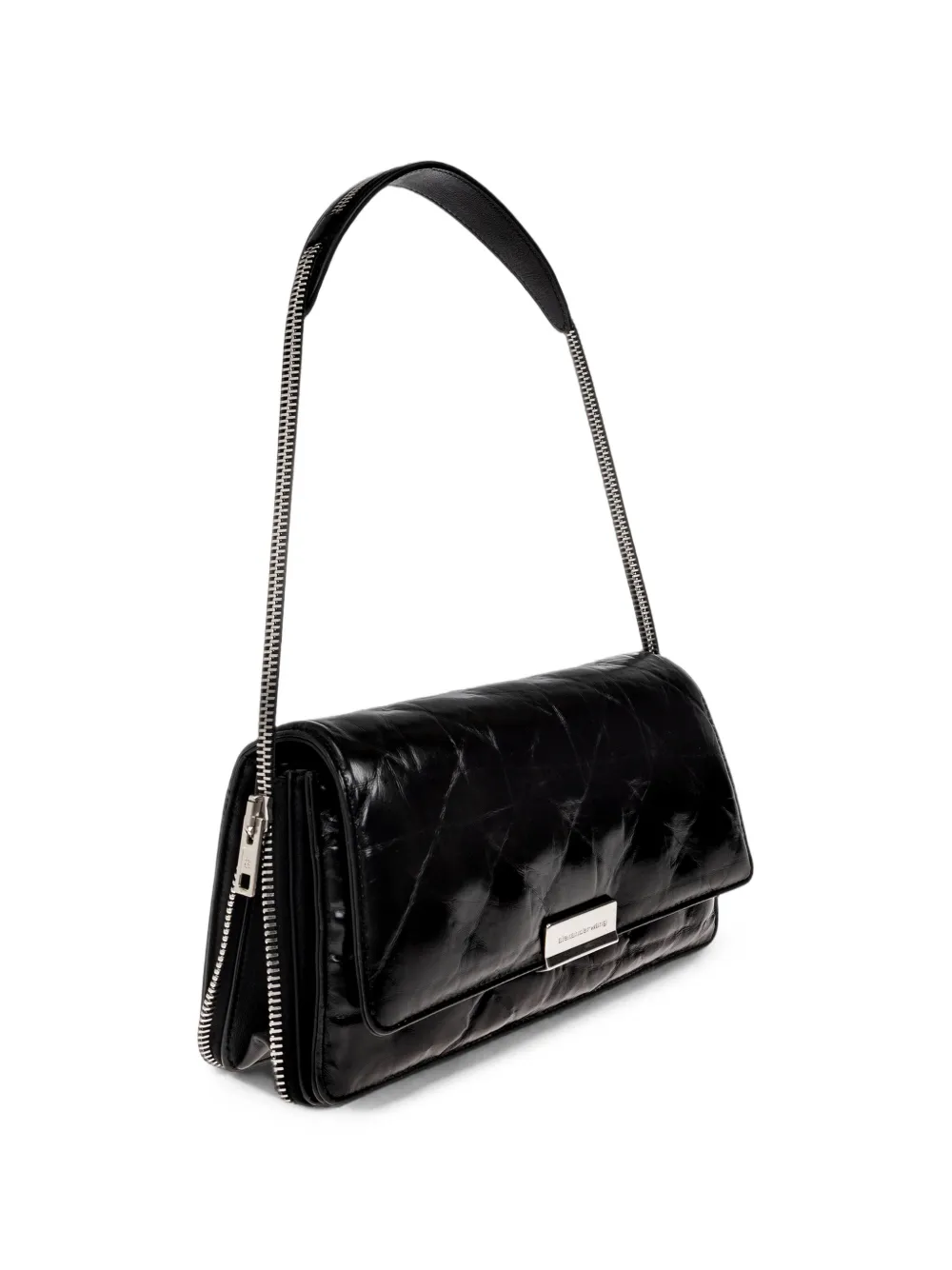 Alexander Wang Medium Siren tas met klep Zwart