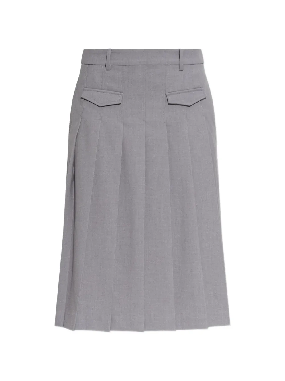 MUNTHE Vironicae pleated midi skirt