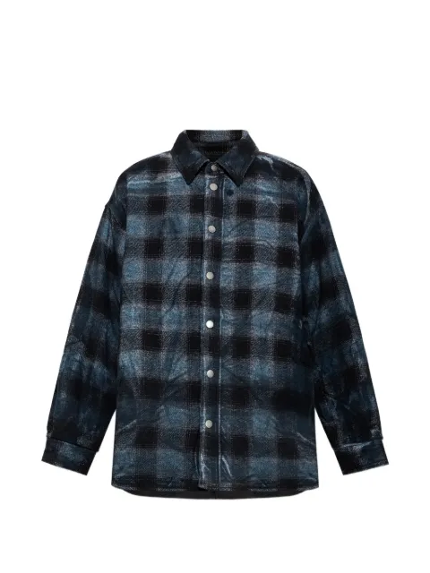 Haikure Galaxy checked shirt