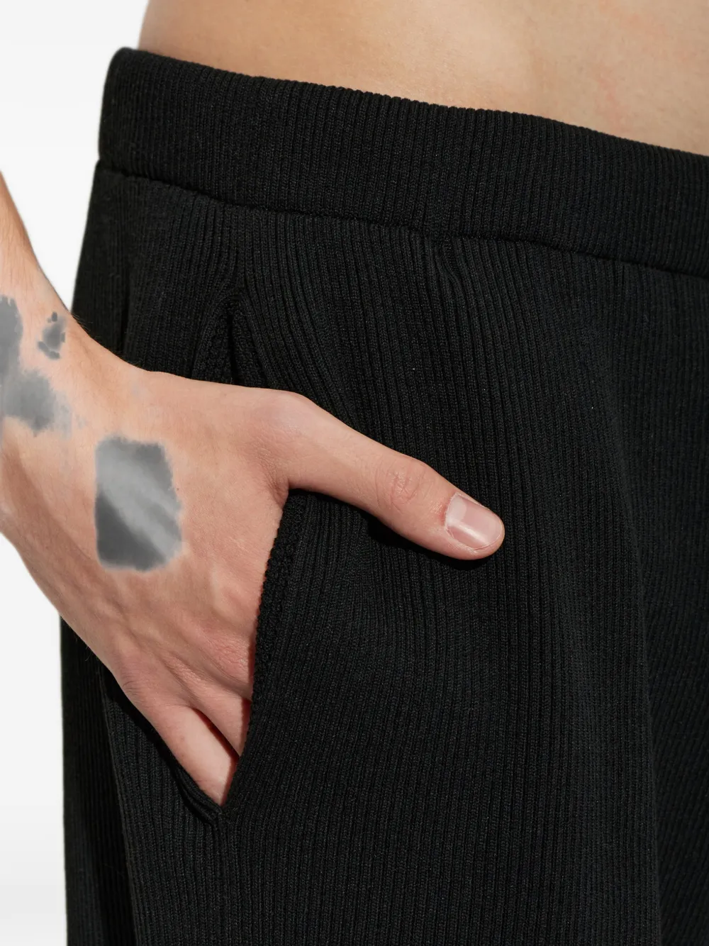 Homme Plissé Issey Miyake pleated trousers Zwart
