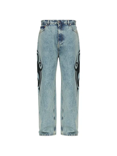 VETEMENTS graphic-print jeans