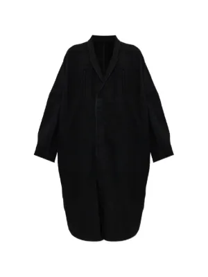 Rick Owens DRKSHDW Dragging Coat | Black | FARFETCH