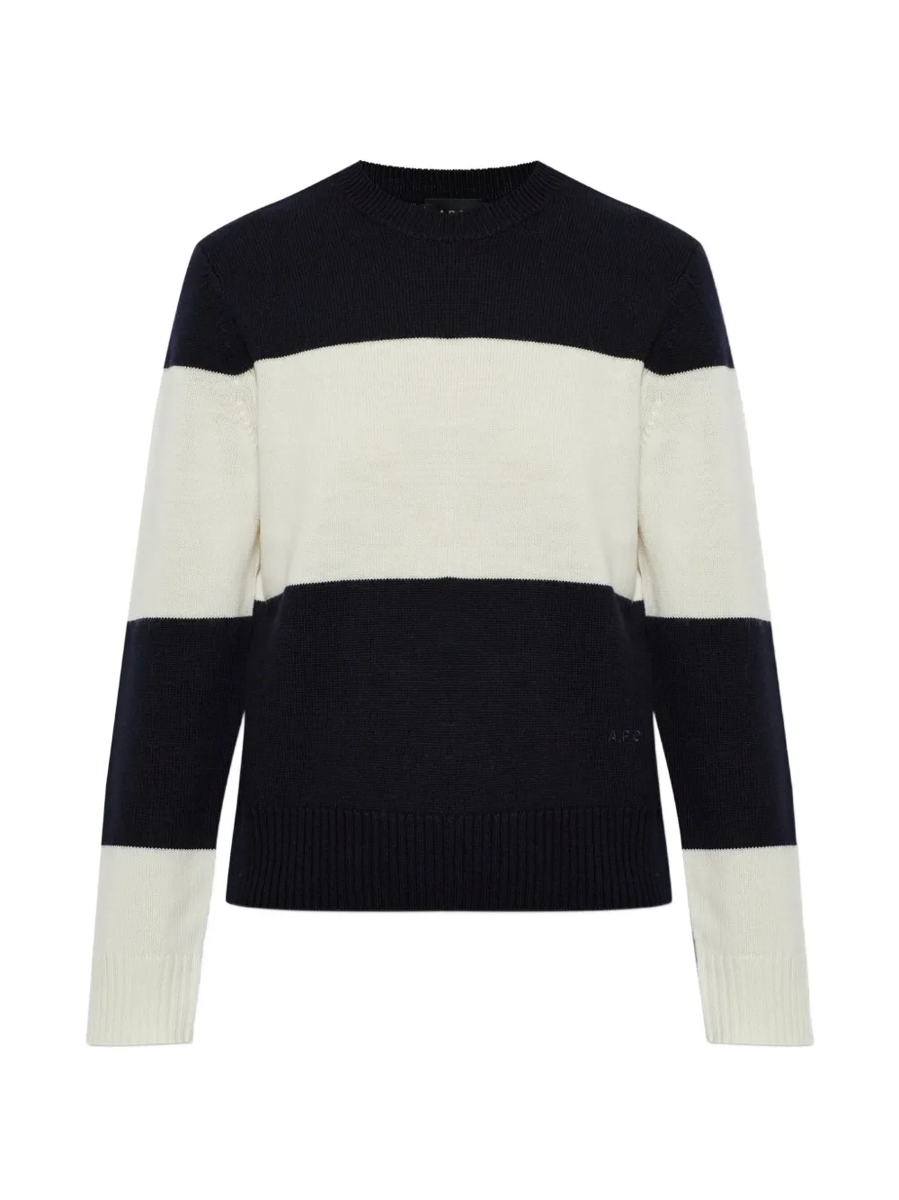A.P.C. Amelle striped wool sweater