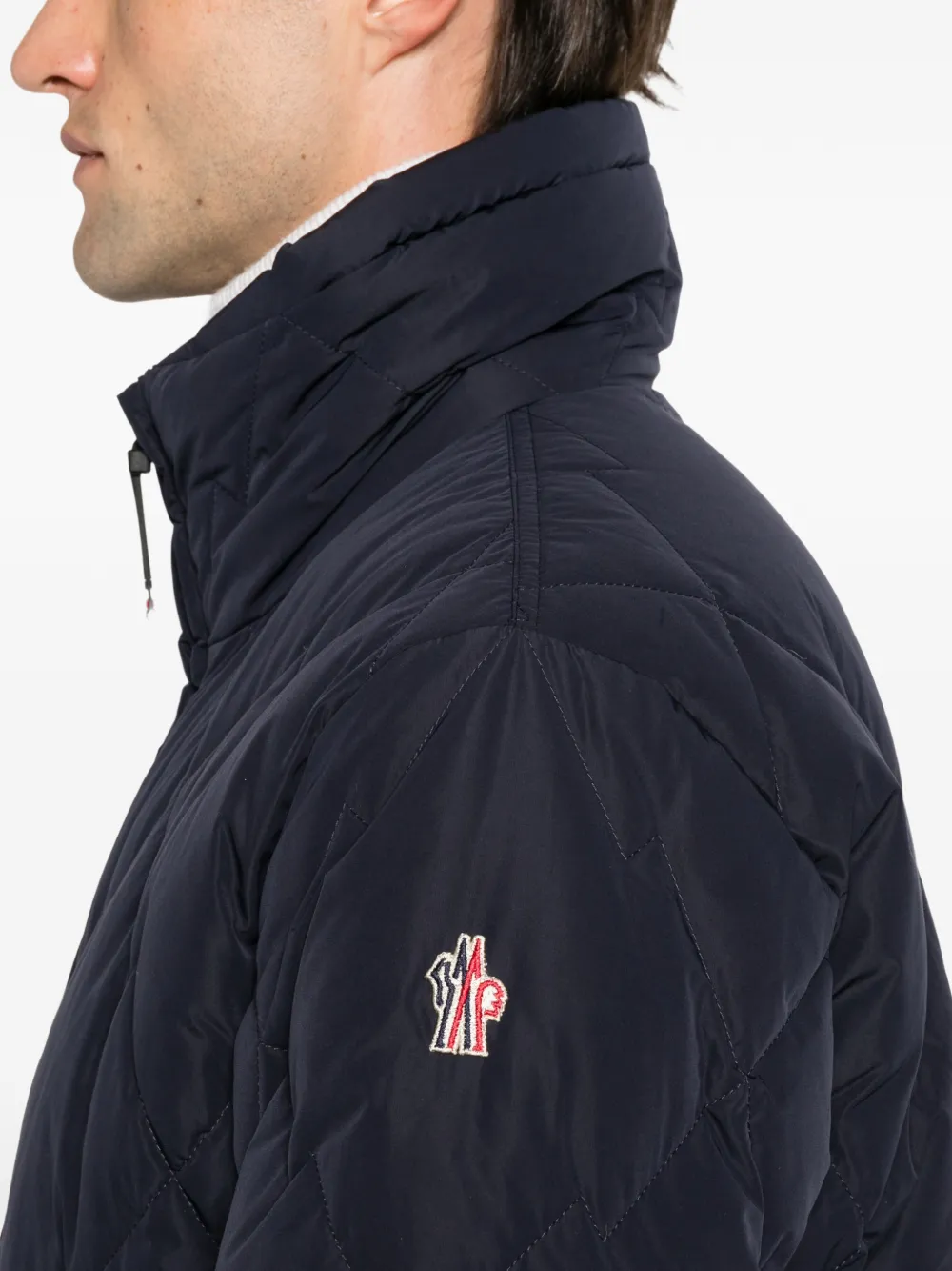 Moncler Grenoble Gewatteerd jack Blauw