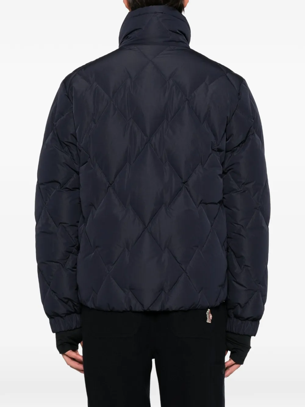 Moncler Grenoble Gewatteerd jack Blauw