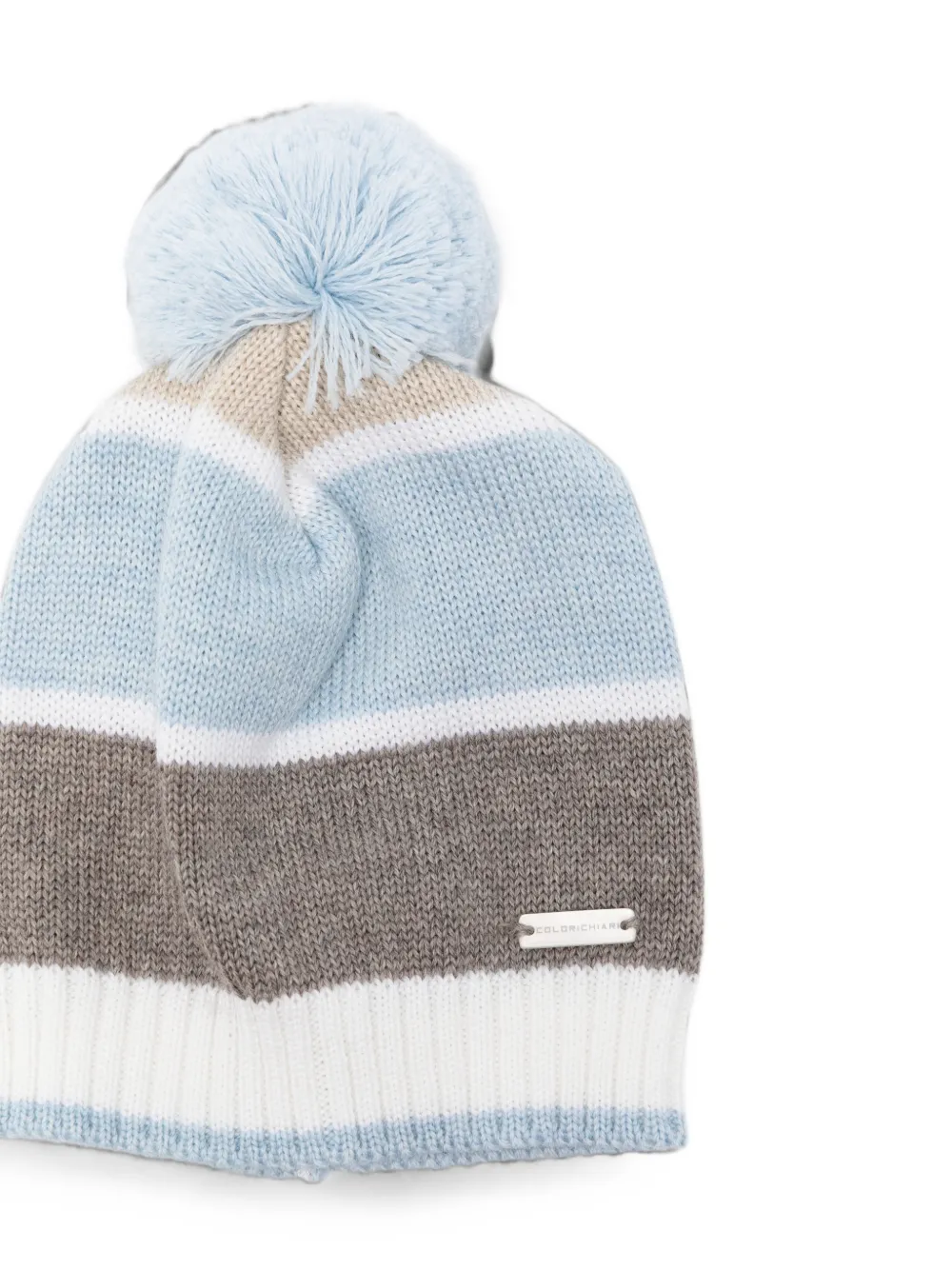 Colorichiari Gestreepte muts Blauw