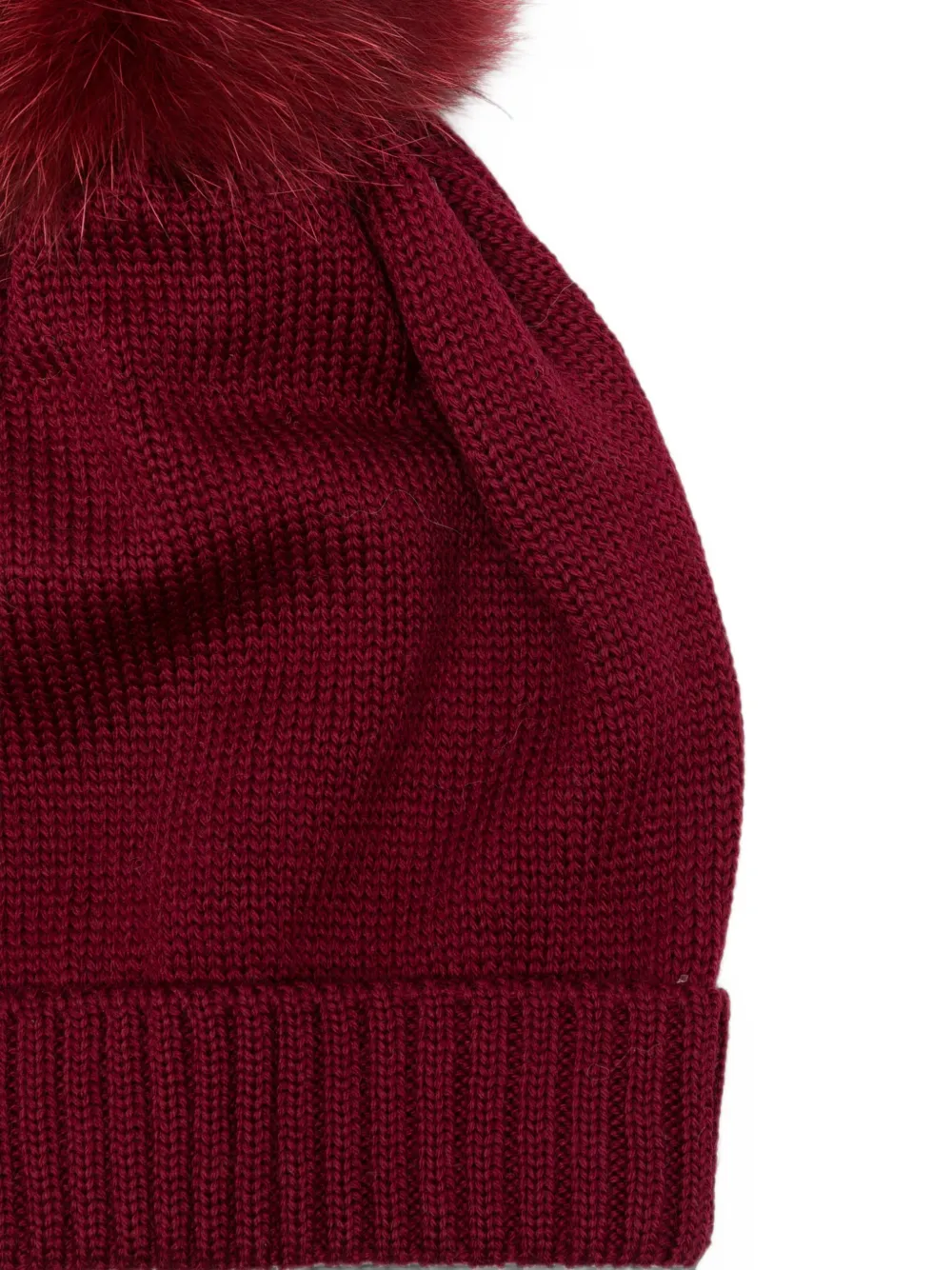 Colorichiari Muts met pompon Rood