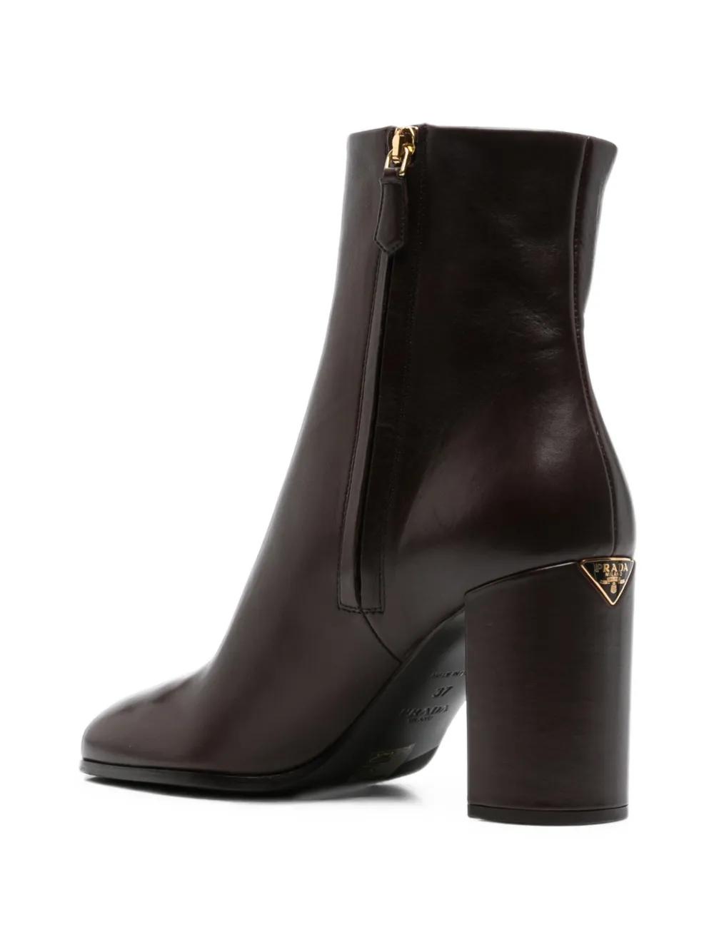 Prada block-heel ankle boots Bruin