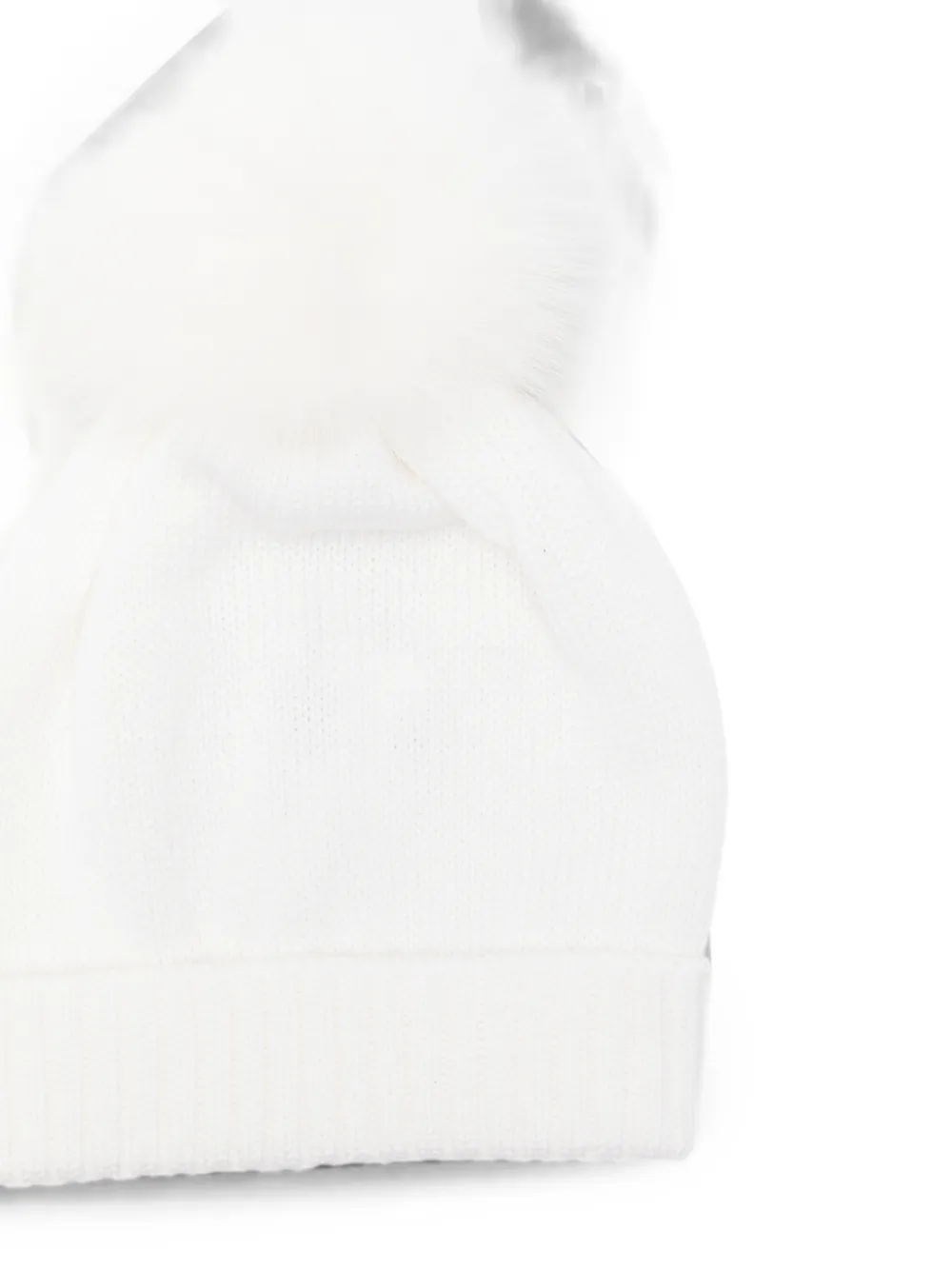 Colorichiari Muts met pompon Wit