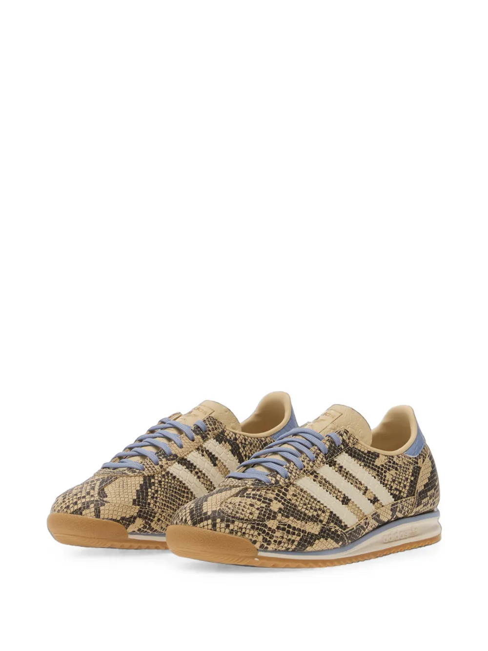 adidas SL 72 OG snakeskin-effect sneakers Beige