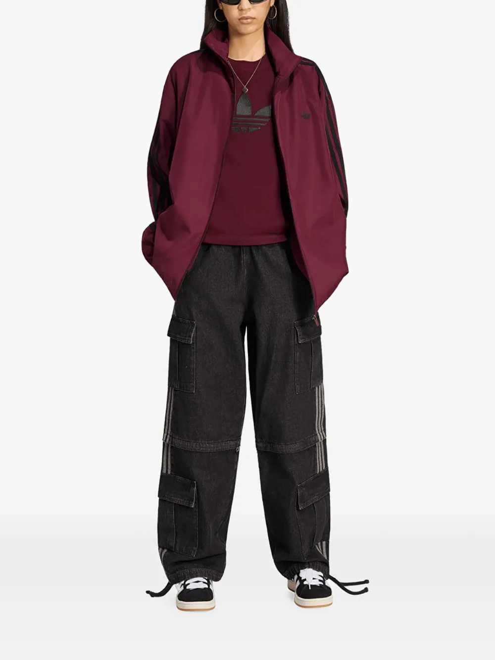 adidas Firebird Adilenium track jacket Rood