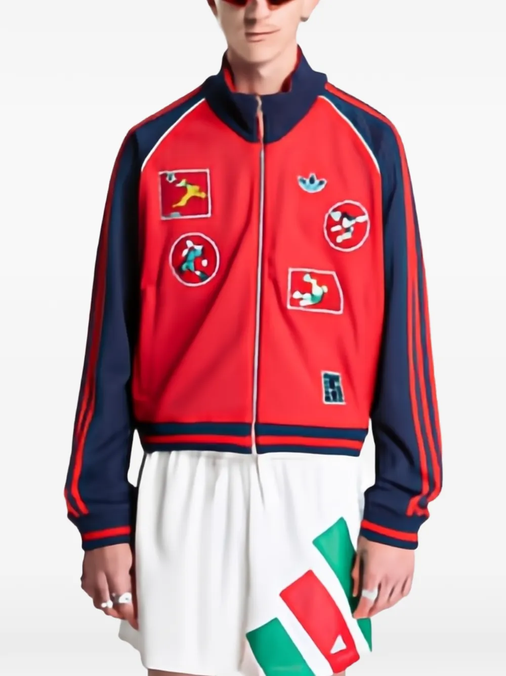 adidas x brain dead disney track jacket Rood