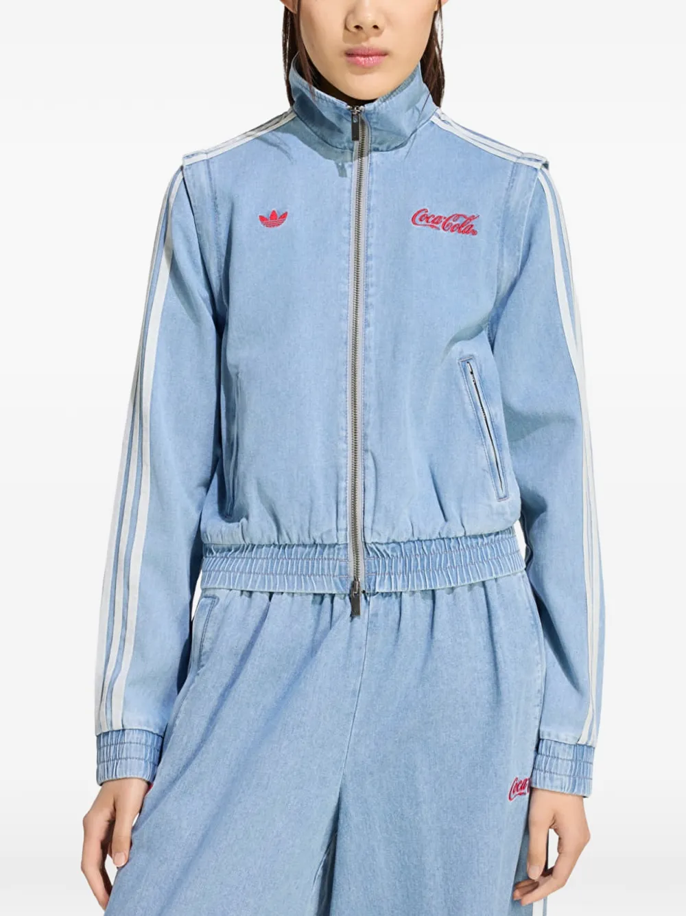 adidas x Coca Cola Firebird jacket Blauw
